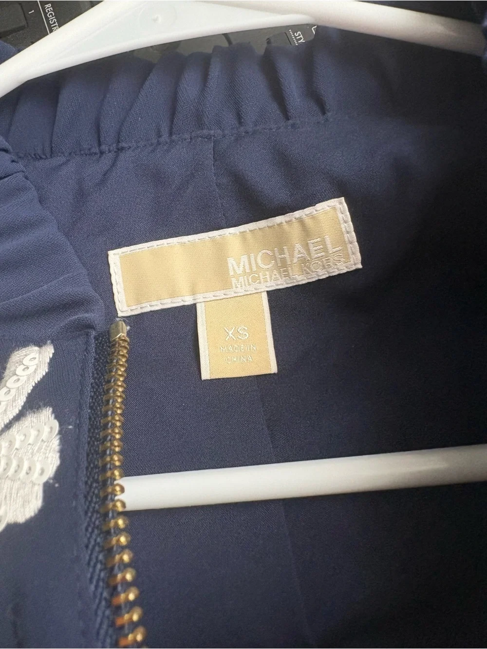 Michael Kors Bomber Jacket - Navy
